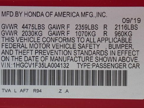 Used 2020 Honda Accord Sport image 30
