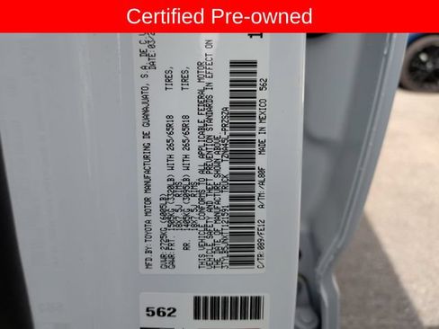 Certified 2026 Toyota Tacoma TRD Sport AWD/4WD image 29