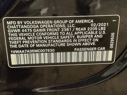 Used 2021 Volkswagen Passat 2.0T S image 33