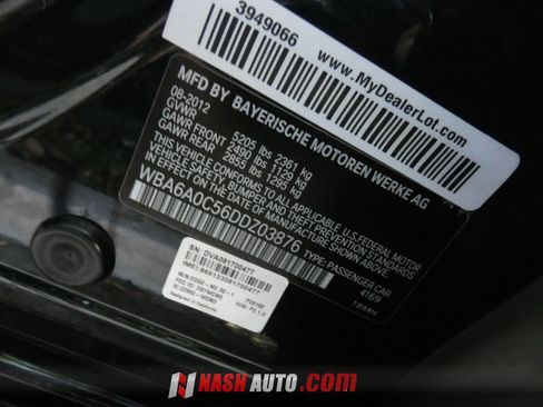 Used 2013 BMW 640i Gran Coupe RWD image 77