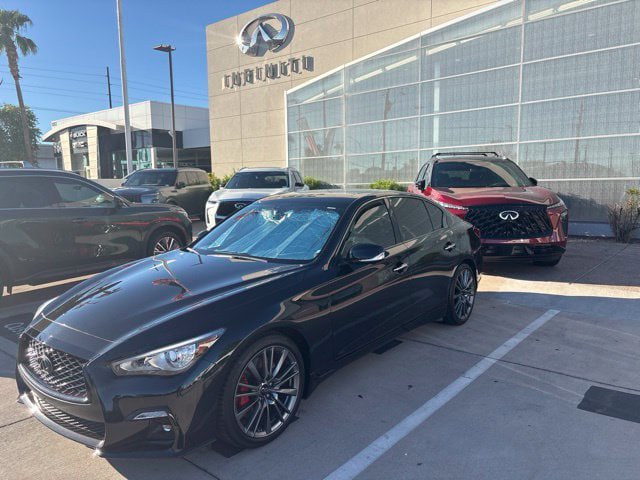 Used 2024 INFINITI Q50 Red Sport 400 w/ Black Opal Edition RWD image 11