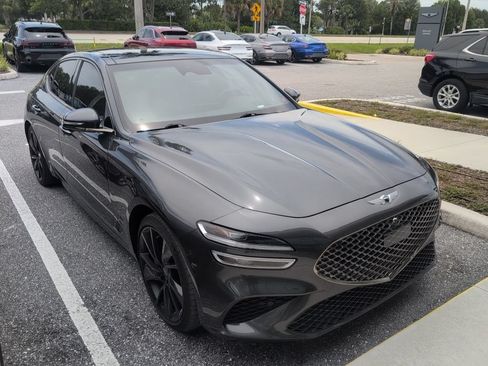 Used 2023 Genesis G70 2.0T w/ Sport Prestige Package RWD image 3