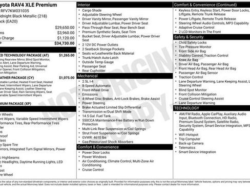 Used 2019 Toyota RAV4 XLE Premium w/ Advanced Technology Package FWD image 16