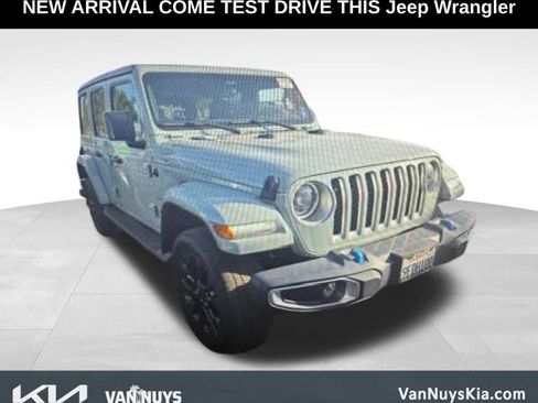 Used 2023 Jeep Wrangler Unlimited Sahara w/ Cold Weather Group image 1