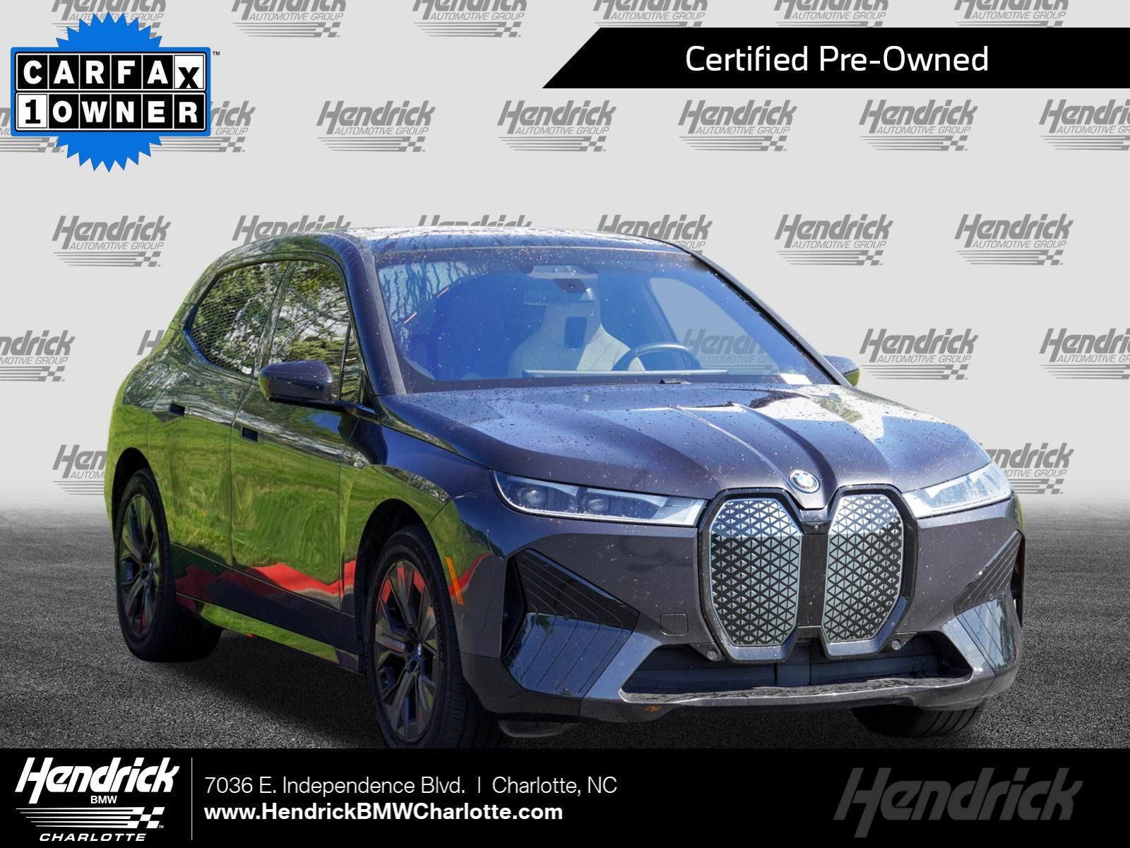 Certified 2024 BMW iX xDrive50 w/ Sport Package AWD/4WD image 1