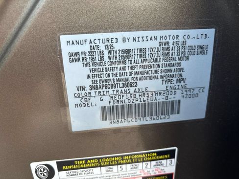 Used 2026 Nissan Kicks SV w/ Cold Weather Package AWD/4WD image 27