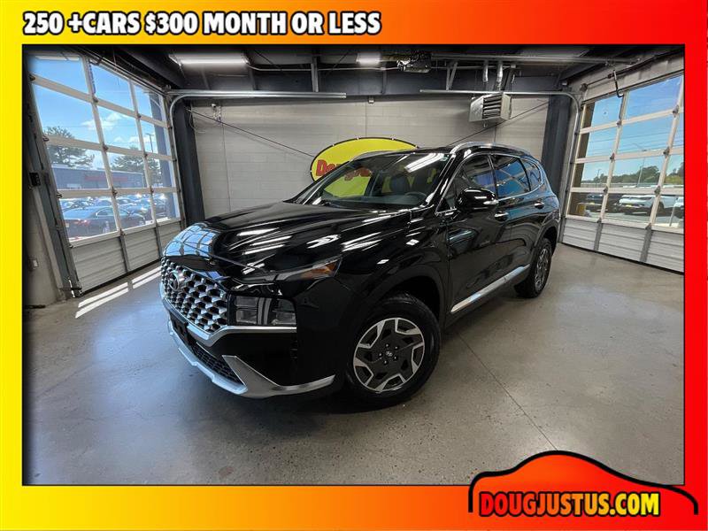 Used 2023 Hyundai Santa Fe Blue AWD/4WD image 1