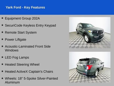 Certified 2023 Ford Explorer XLT w/ Equipment Group 202A image 2