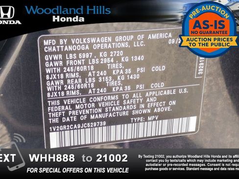 Used 2018 Volkswagen Atlas S image 26