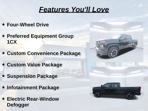 Used 2020 Chevrolet Silverado 2500 Custom w/ Custom Value Package AWD/4WD image 14