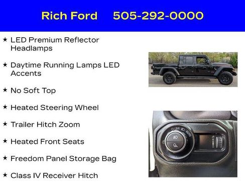 Used 2023 Jeep Gladiator Mojave w/ LED Lighting Group AWD/4WD image 25