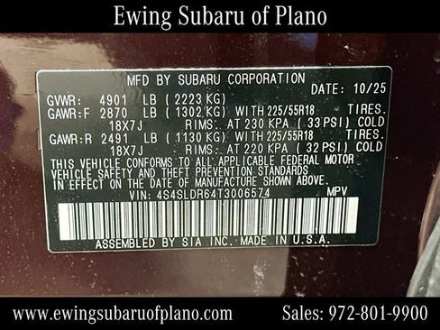 Certified 2026 Subaru Forester Limited AWD/4WD image 34