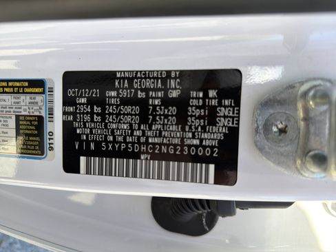 Used 2022 Kia Telluride SX w/ SX Prestige Package image 36