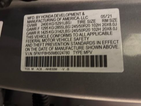 Used 2021 Honda Passport EX-L image 12