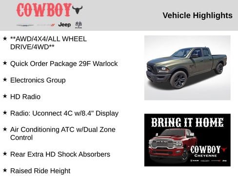 Used 2021 RAM 1500 Warlock w/ Electronics Group AWD/4WD image 5