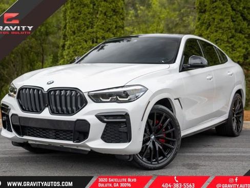 Used 2022 BMW X6 xDrive40i w/ M Sport Package AWD/4WD image 1