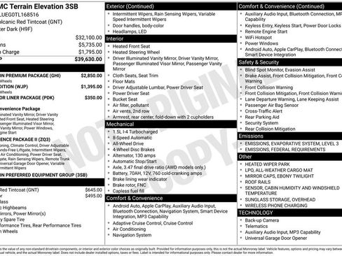 Used 2026 GMC Terrain Elevation w/ Elevation Premium Package image 2