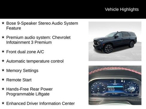Certified 2023 Chevrolet Tahoe RST w/ Luxury Package AWD/4WD image 18