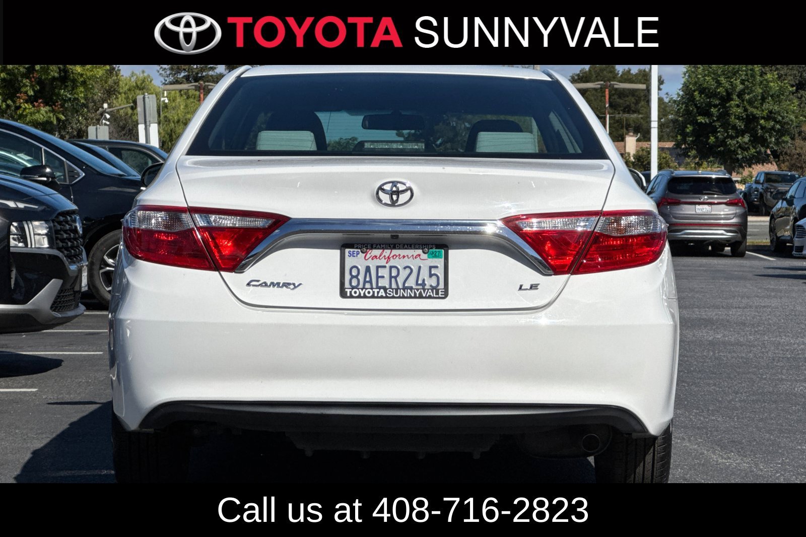 Certified 2017 Toyota Camry LE FWD image 6
