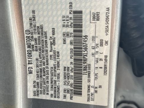 Used 2020 Lincoln Continental Reserve w/ Luxury Package image 38