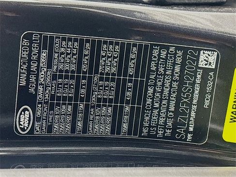 Used 2025 Land Rover Range Rover Evoque Dynamic SE image 33