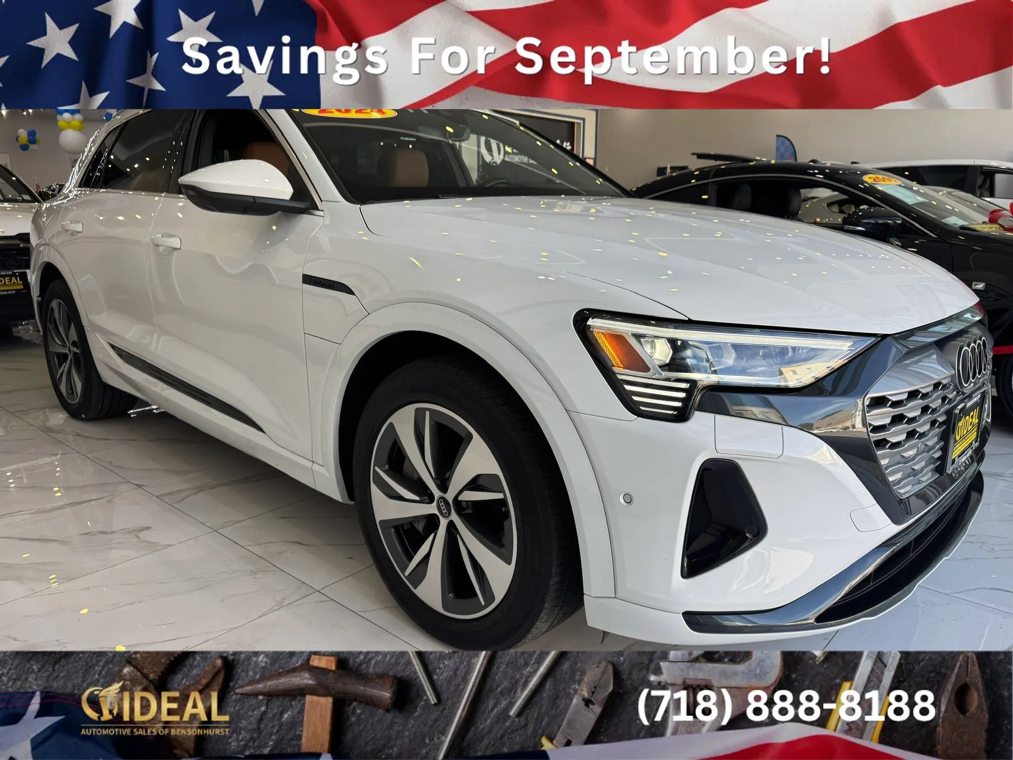 Used 2024 Audi Q8 e-tron Premium Plus w/ Premium Plus Package AWD/4WD image 1