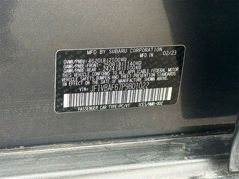 Used 2023 Subaru WRX Premium image 32