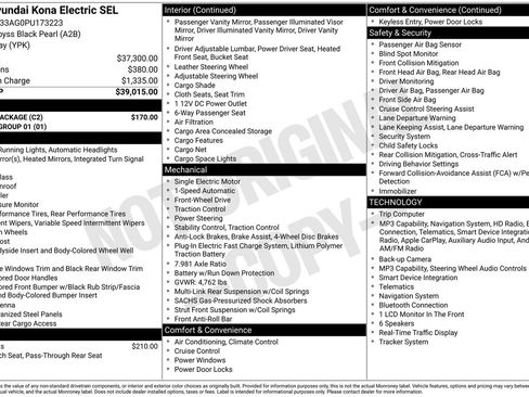 Used 2023 Hyundai Kona SEL w/ Cargo Package FWD image 29