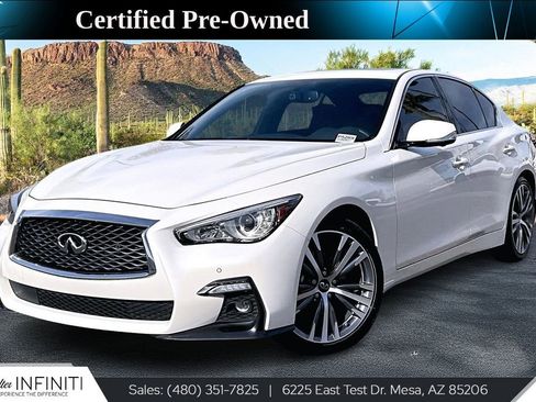 Used 2022 INFINITI Q50 Sensory image 1