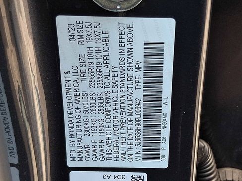Certified 2023 Honda CR-V Sport Touring image 27