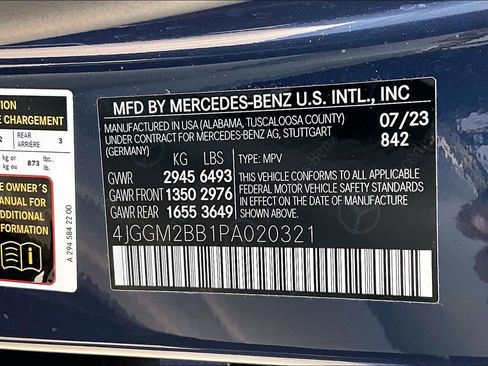 Used 2023 Mercedes-Benz EQE 350+ SUV image 31