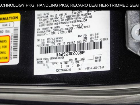 Used 2022 Ford Mustang Shelby GT500 w/ Technology Package RWD image 51