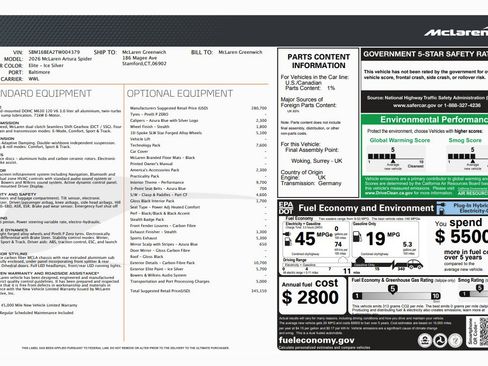 New 2026 McLaren Artura Spider image 35