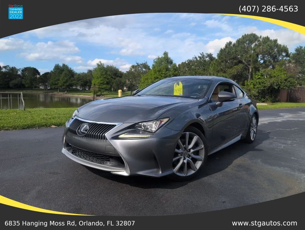 Used 2015 Lexus RC 350 w/ Luxury Package RWD image 1