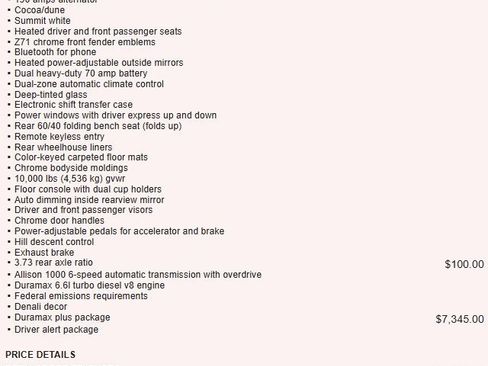 Used 2015 GMC Sierra 2500 Denali w/ Duramax Plus Package image 4