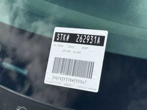 Certified 2024 Honda Civic Sport image 32