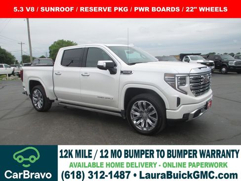 Used 2024 GMC Sierra 1500 Denali w/ Denali Reserve Package AWD/4WD image 1