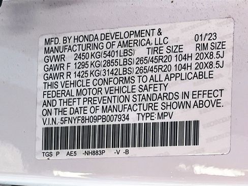 Used 2023 Honda Passport Elite image 33