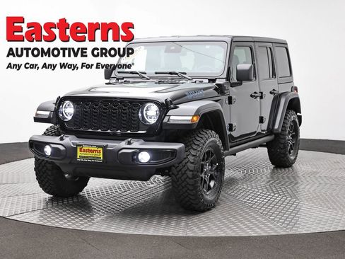 Used 2025 Jeep Wrangler Unlimited Sport S 4xe AWD/4WD image 1