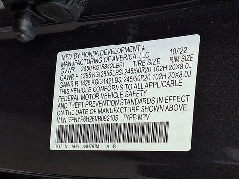 Certified 2022 Honda Pilot Special Edition image 24