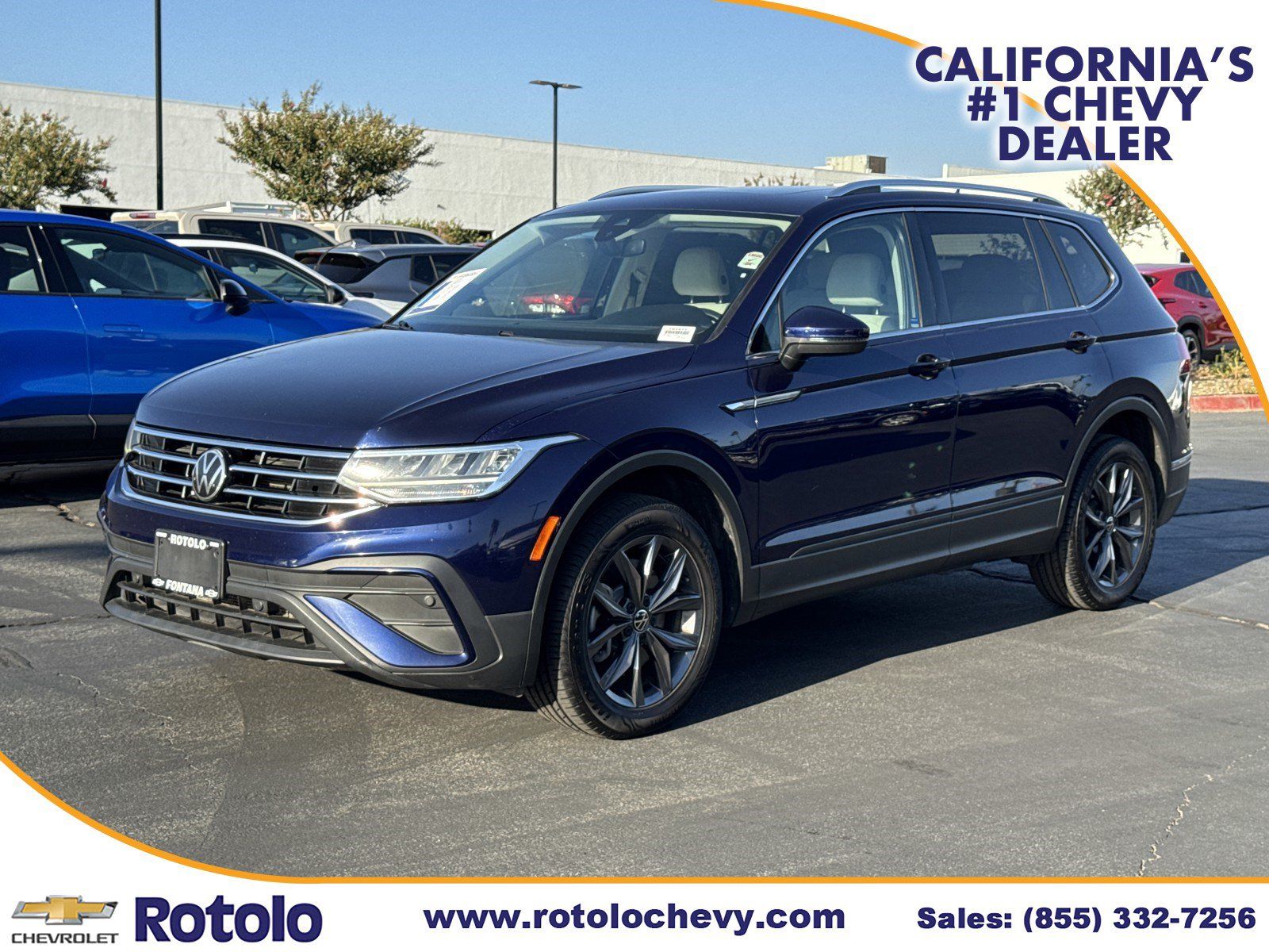 Used 2022 Volkswagen Tiguan SE AWD/4WD image 3