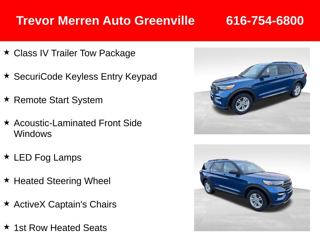 Used 2022 Ford Explorer XLT AWD/4WD image 25
