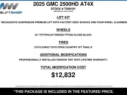 Used 2025 GMC Sierra 2500 AT4X w/ AT4X AEV Edition AWD/4WD image 2