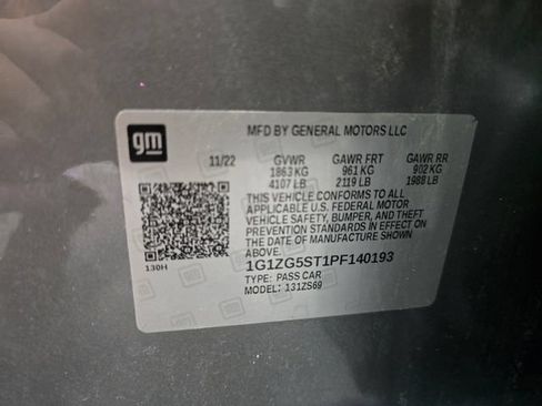 Used 2023 Chevrolet Malibu RS w/ LPO, Floor Liner Package FWD image 27