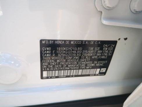 Used 2024 Honda HR-V LX image 23