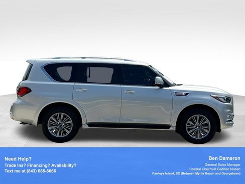 Used 2022 INFINITI QX80 Luxe w/ All-Season Package AWD/4WD image 4