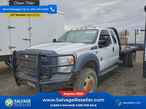 Used 2016 Ford F550 4x4 SuperCab Super Duty w/ Power Equipment Group image 1