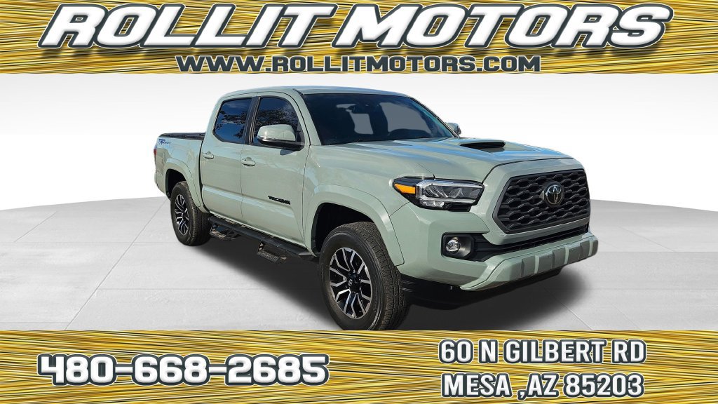 Used 2022 Toyota Tacoma TRD Sport w/ Black Out Package (TMS) RWD image 1