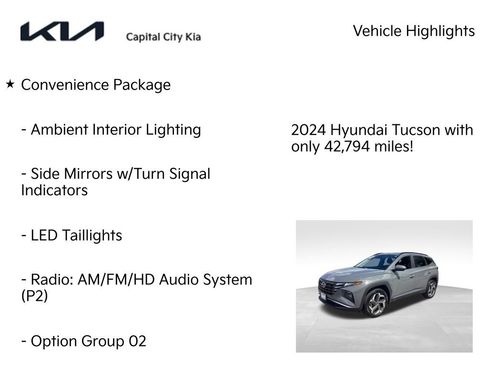 Used 2024 Hyundai Tucson SEL w/ Convenience Package AWD/4WD image 8