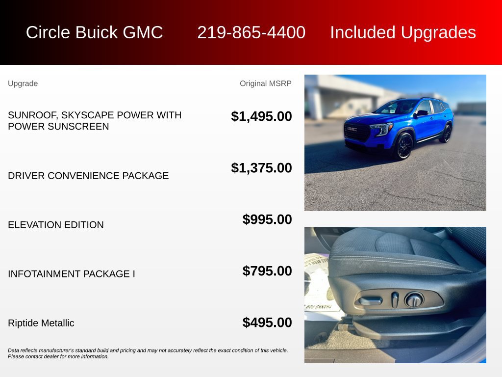 Used 2024 GMC Terrain SLE w/ Driver Convenience Package FWD image 3